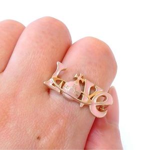 Vivenne Westwood LOVE ring